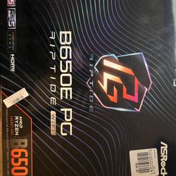 Asrock Ryzen AM5 Motherboard B650E