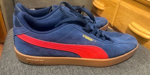 NEW Puma Blue Suede Sneakers - Men’s shoes