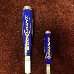 2 Budlight Beer Taps