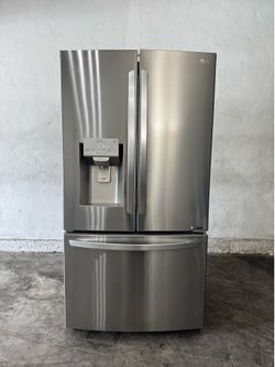 LG French Doors stainless steel refrigerator