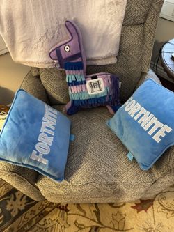 Kids Fortnite Decorative Toss Pillows