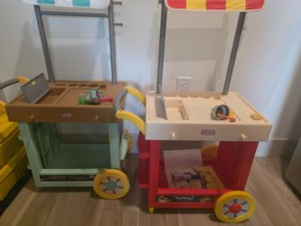 Little Tikes Pastery & Taco carts