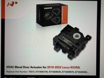 Blend door actuator for Lexus RX350L 2018-2022