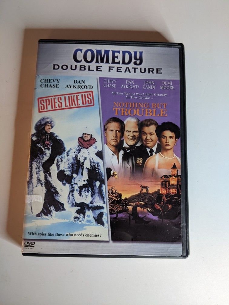Comedy Double Feature DVD Spies Like Us & Nothing But Trouble