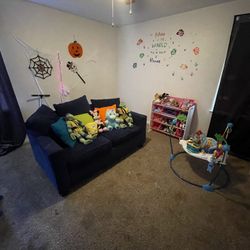 Blue Sofa & Love Seat❤️