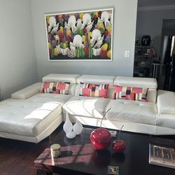 Sofa y Mesa De Centro 