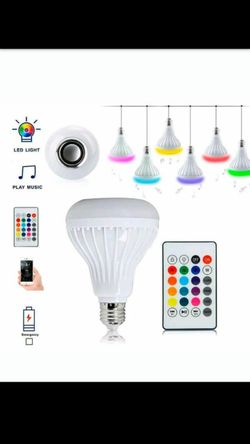 Led light blutooth speaker