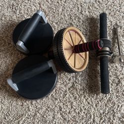 Ab Wheel, Perfect Pushup, Forearm Roller