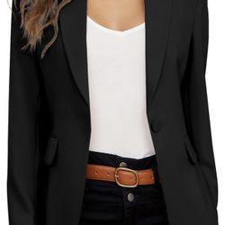 Blazer Jackets for Women: Elegant Black Blazer Women, Classic Women's Blazer for Business & Casual Style