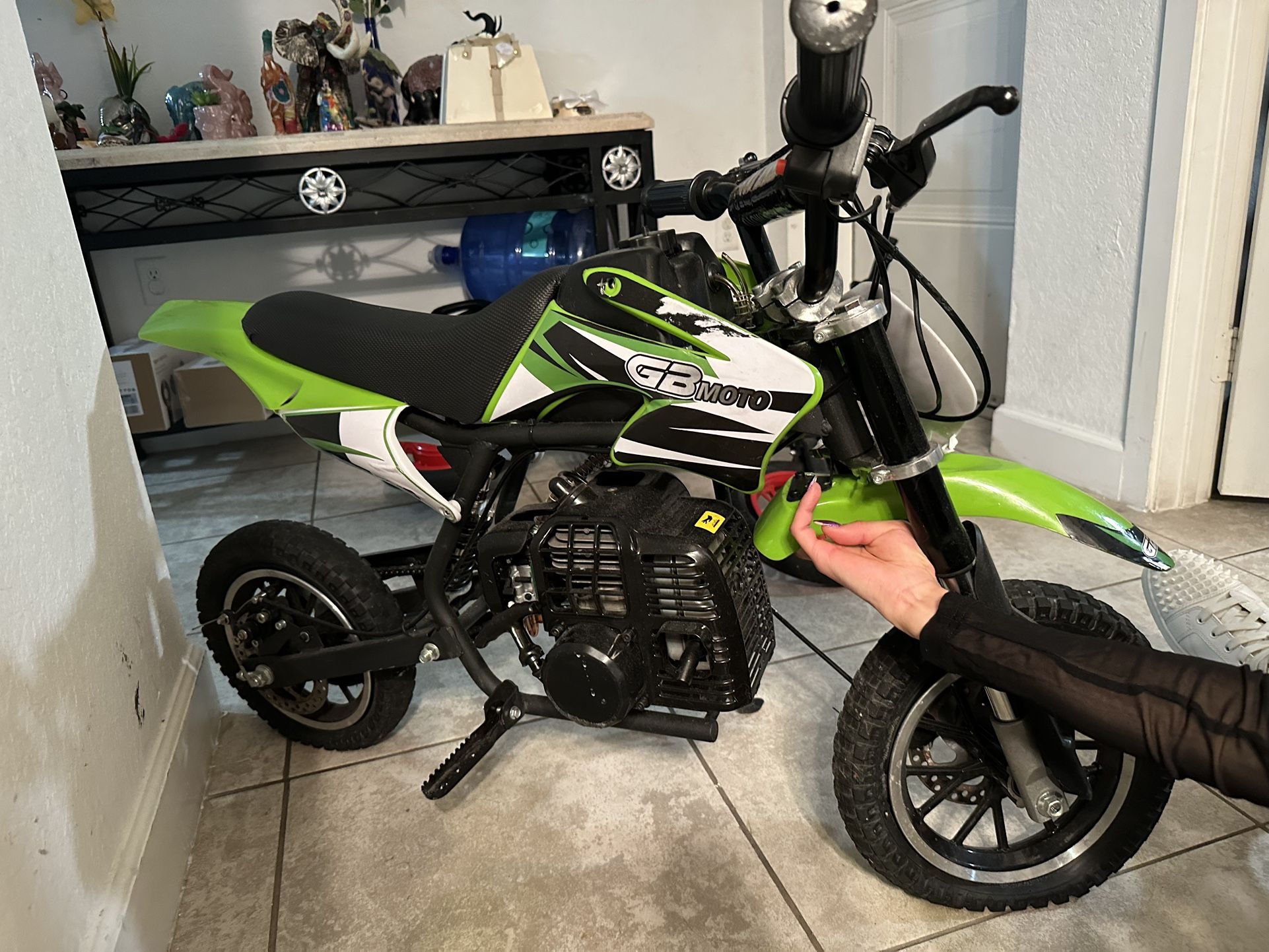 Kids Dirt Bike Green