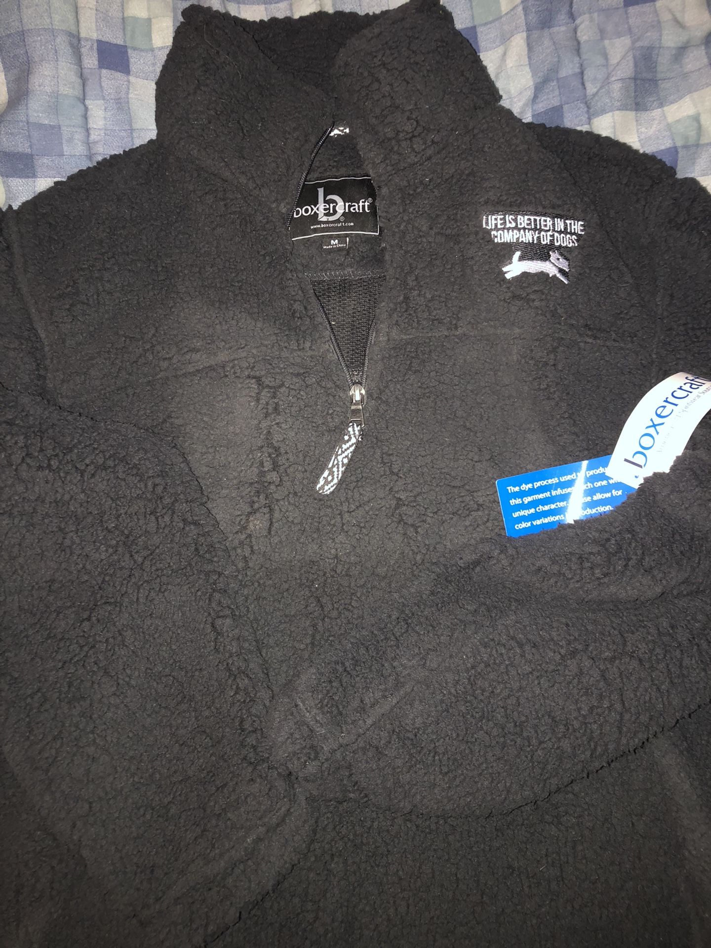 Boxer craft Sherpa Zip Up Jacket