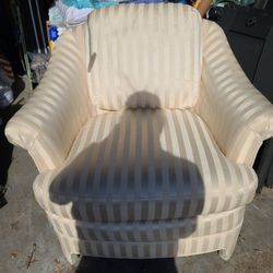 Small Area Sitting Chair Beige/Off White