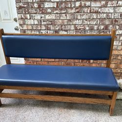 Sturdy Cushioned Bench 
