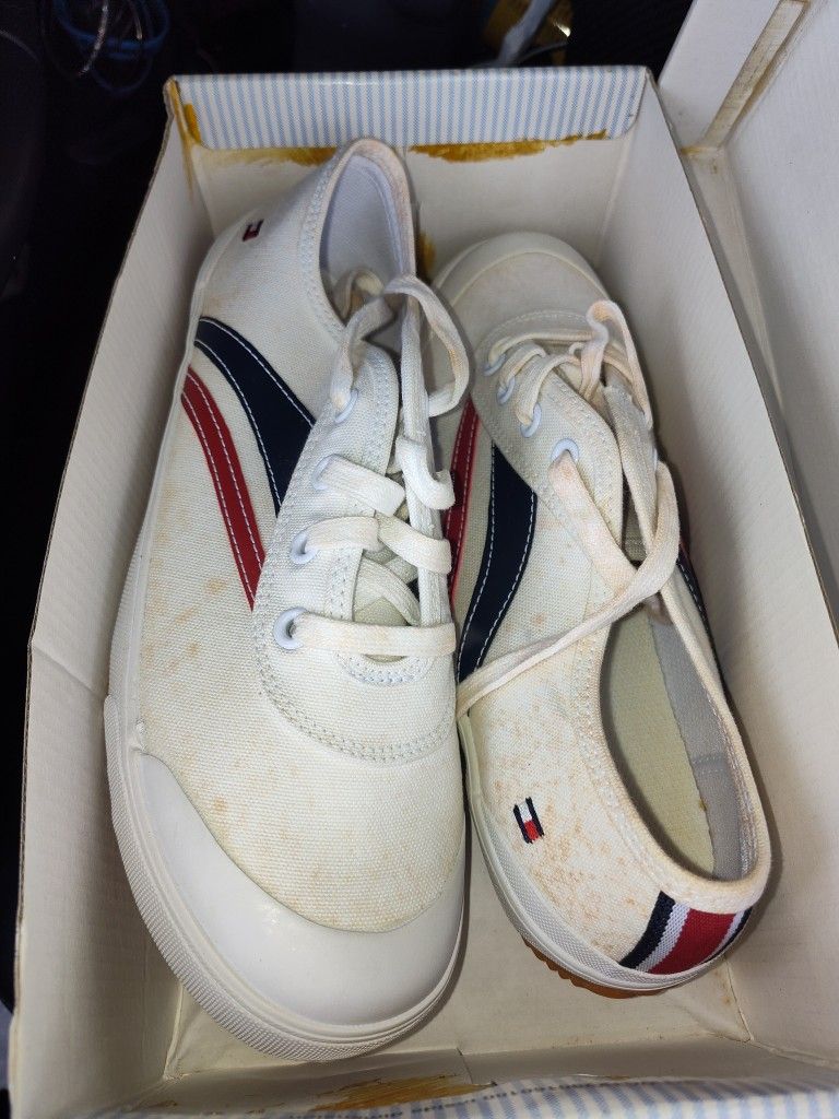 White Shoes, New But Were Laying Around So Need Laundered