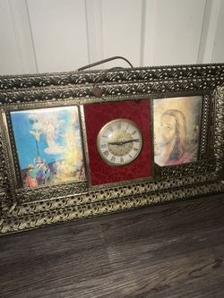 Vintage Jesus Clock