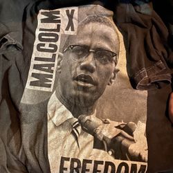 Malcolm X T Shirt Large 