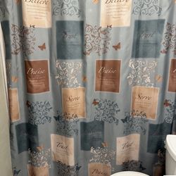 Shower Curtain Rug 