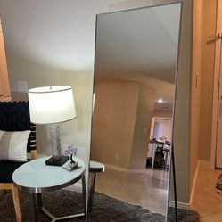 Moving Sale Large Mirror End Table Lamps Office Desk