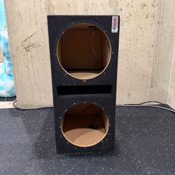 Atrend Dual 12 inch Subwoofer Box