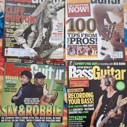 10 Bass Guitar Magazines 