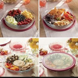 Botanero Con Tapa 👉 princess house todo nuevo y con caja 📦