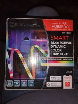 EcoSmart 16.4ft Smart RGBWIC LED Strip Light