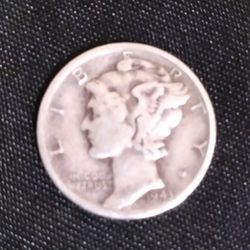 1943 Mercury Dime 