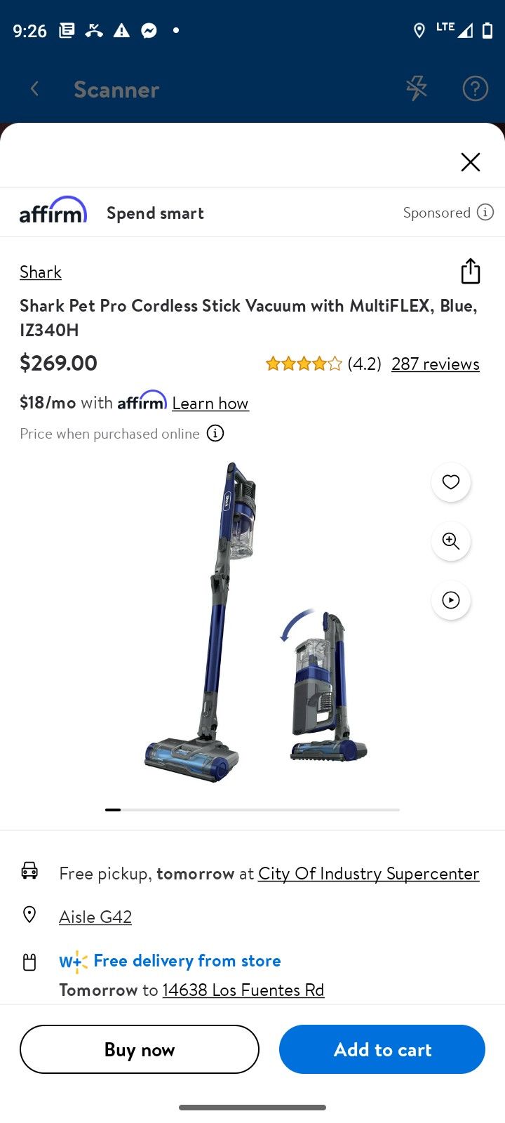 Shark Pet Pro Cordless