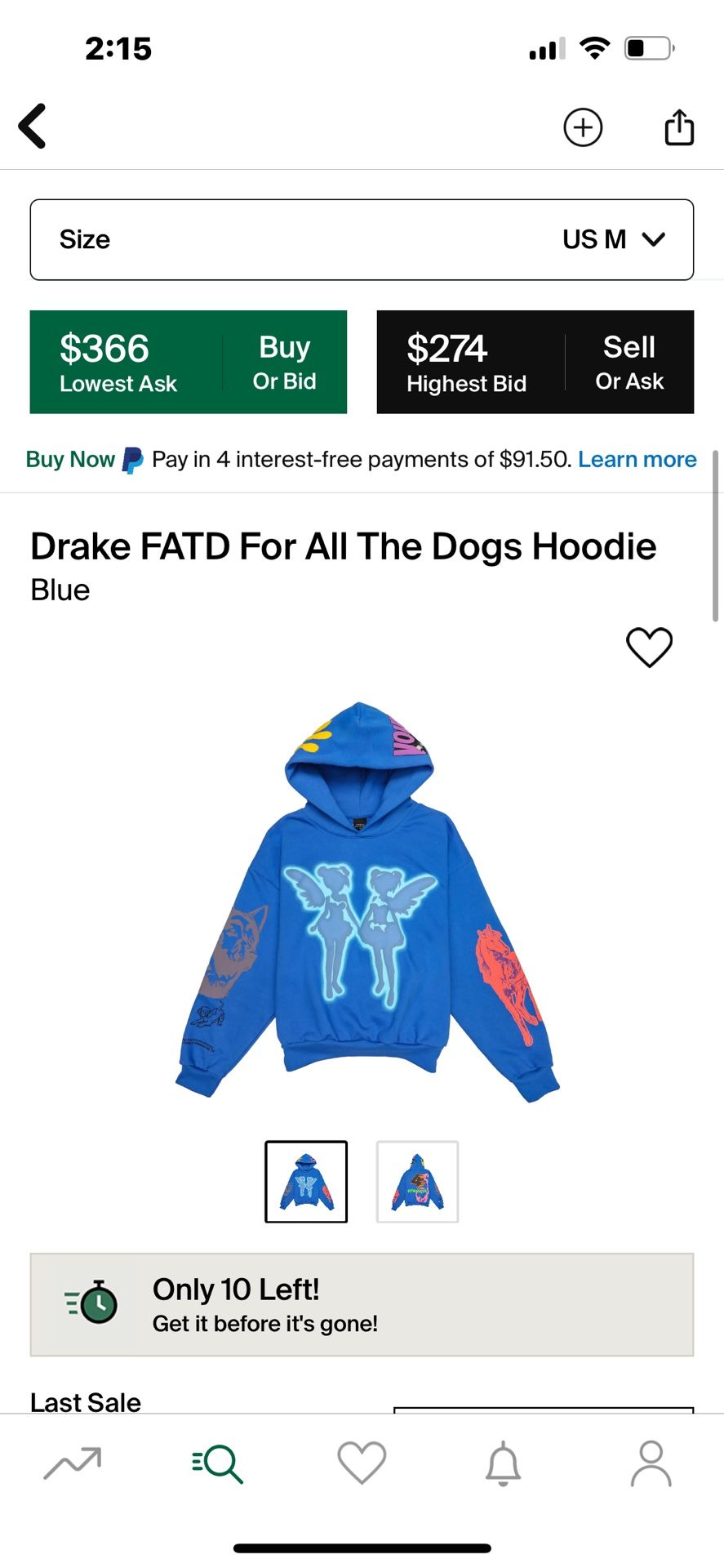 Drake FATD hoodie