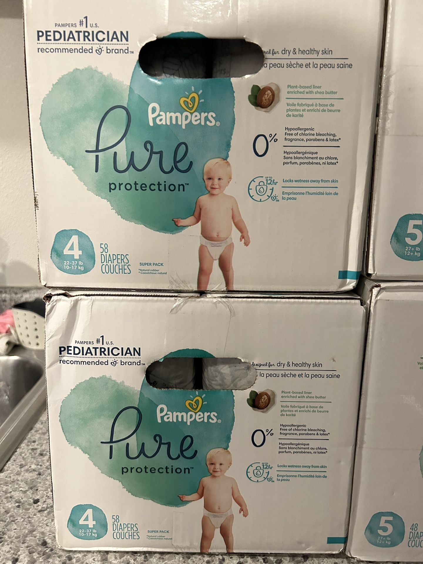 Pampers Pure Size 4