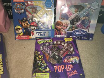 Pop up game / trouble