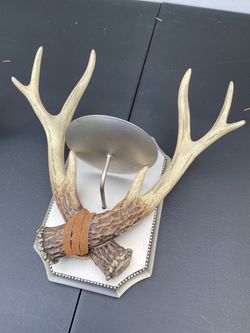 Antler candle sconces (pair - NEW) Thumbnail
