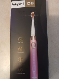 Brand New Pink Sonic Electric Toothbrush 