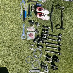 Used Old Bicycle Parts 