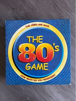 The 80’s Game – Vintage Trivia Board Game