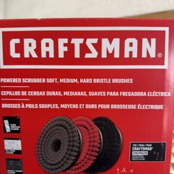 Craftsman Powered 3 Piece Brush 