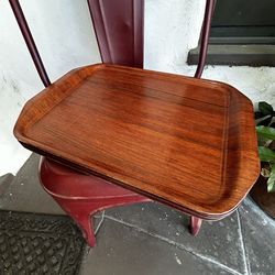 Set of 5 Mid Century Modern Danish Teak Serving Trays – Vintage MCM