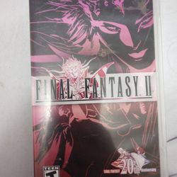 Final Fantasy II 20TH Anniversary  PSP