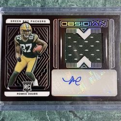 Romeo Doubs Rookie Patch Auto