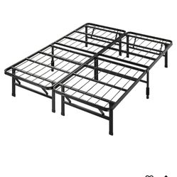 ZINUS SmartBase Tool-Free Assembly Mattress Foundation, 14 Inch Metal Platform Bed Frame, No Box Spring Needed, Sturdy Steel Frame, Underbed Storage, 