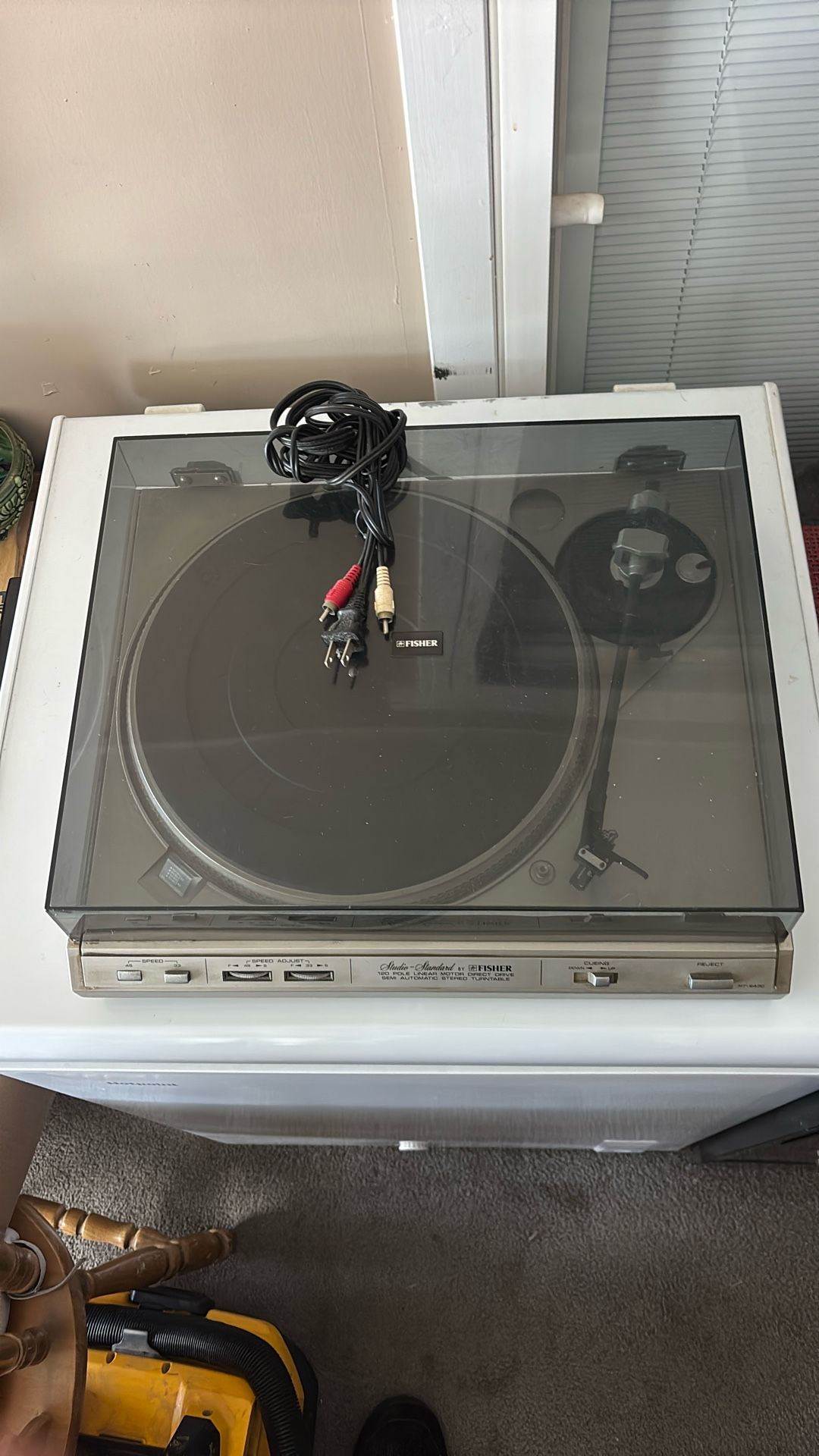 Fisher, Turntable Record Player