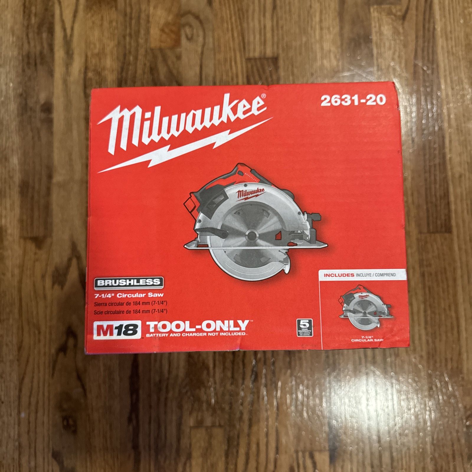 New Milwaukee Brushless Circular Saw 18v