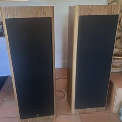KLH SPEAKERS & KENWOOD RECEIVER
