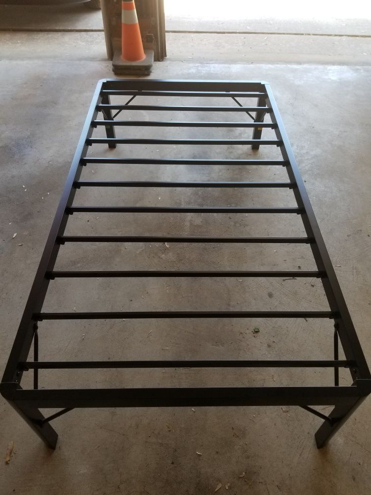 18" high Dura Metal twin bed frame
