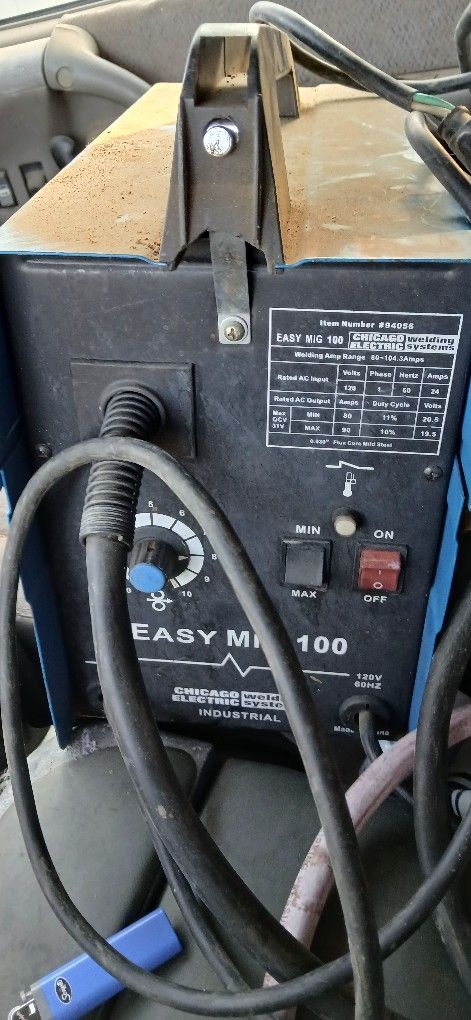 Chicago Electric Easy MIG 100 welding Systems