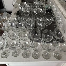 Bulk Wine And Champagne Glasses