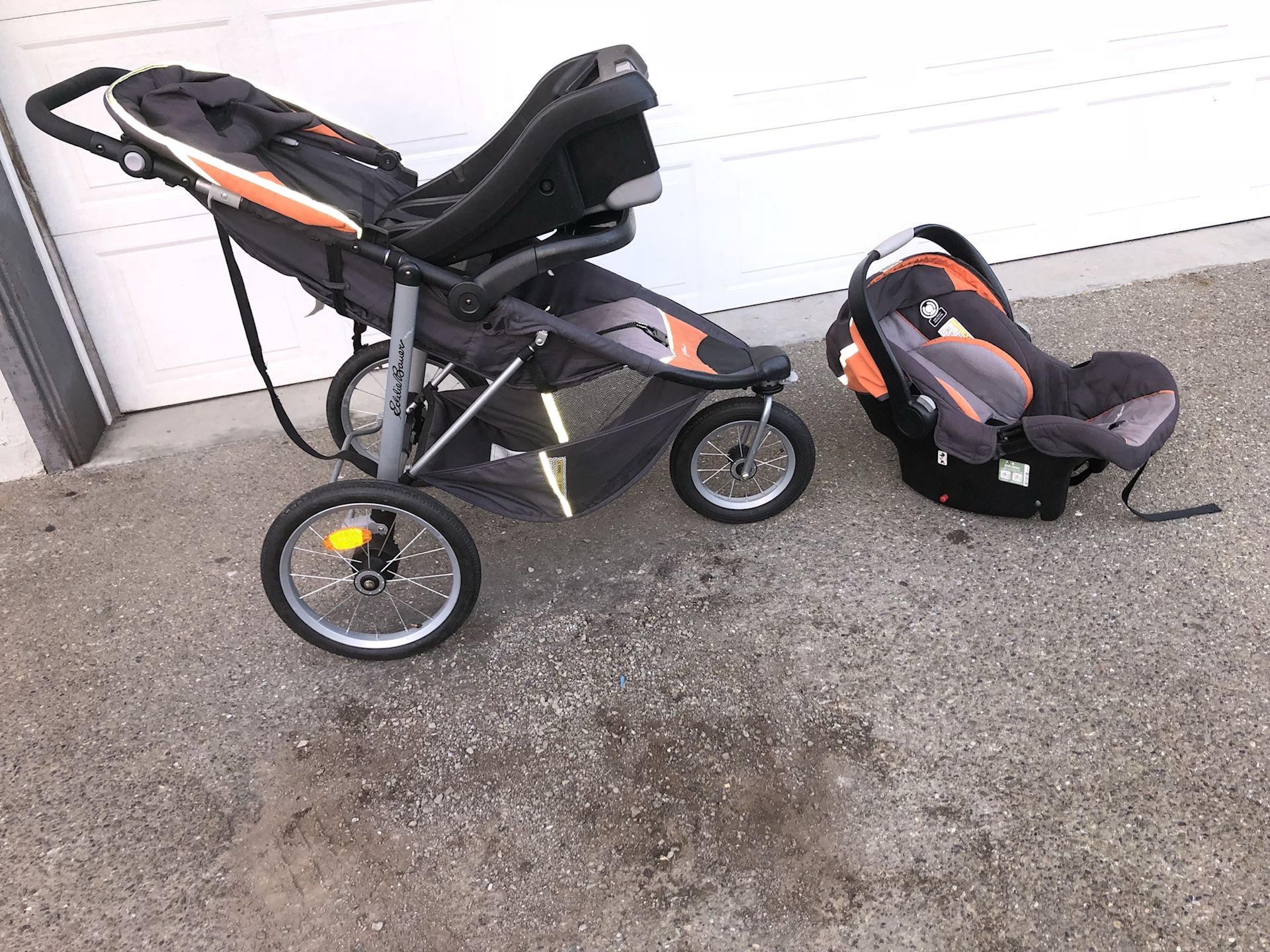 Eddie Bawer stroller & infant car seat