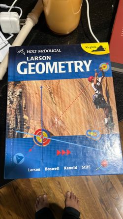 Holt McDougal Larson Geometry Textbook Virginia