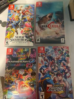 Nintendo switch games prices are in description