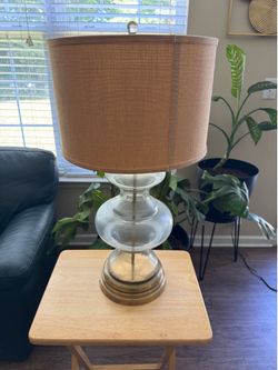 2 Glass Lamps